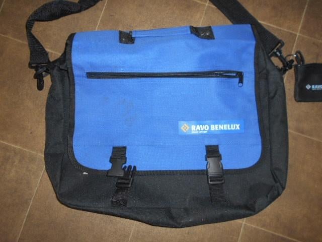 Schoudertas/Laptoptas, Ophalen of Verzenden, Zo goed als nieuw, Blauw, Schoudertas