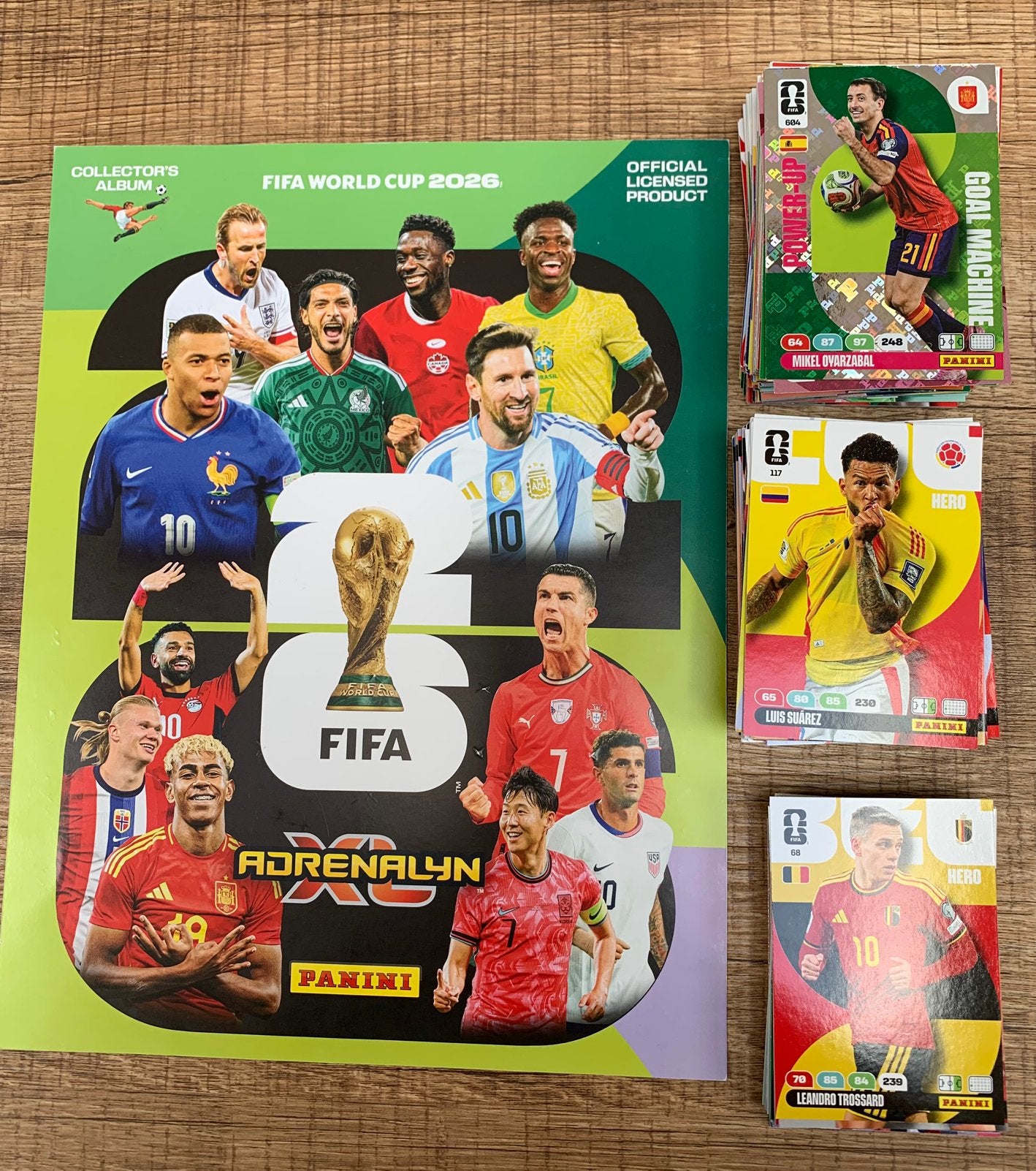Voetbalkaarten panini 2026 RUILEN. Ik heb veel dubbelen, Ophalen, Nieuw