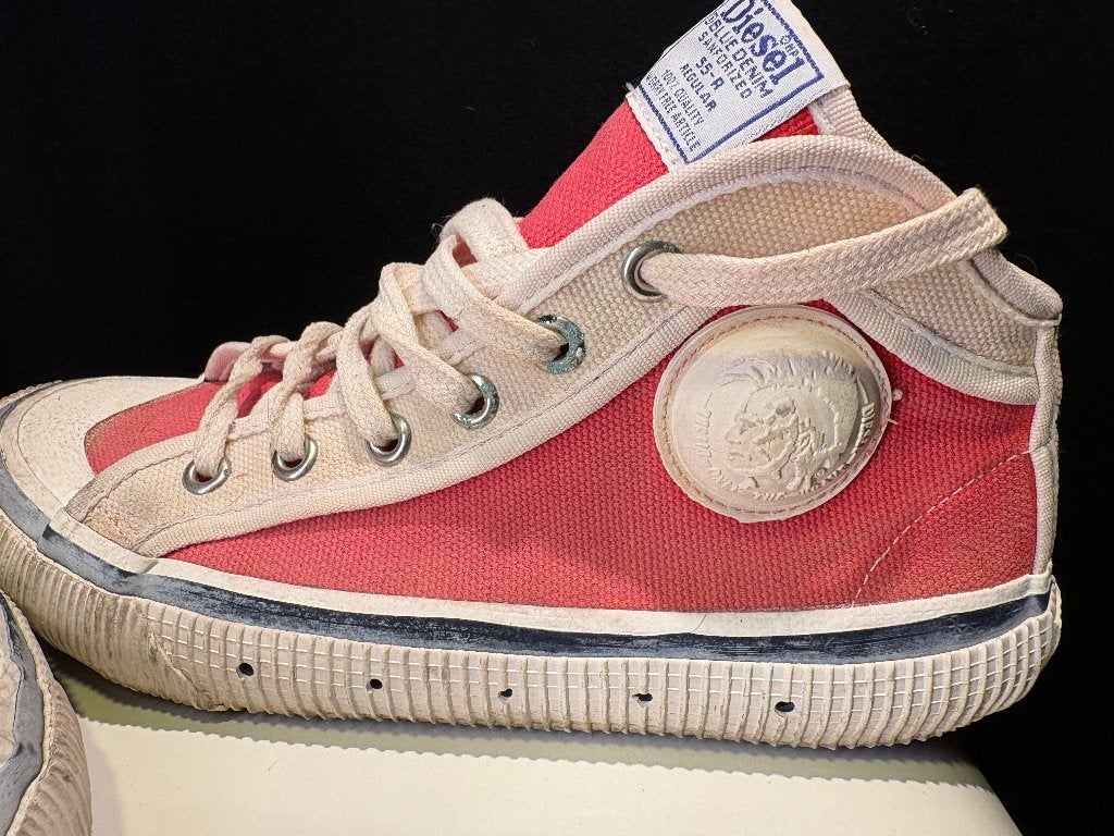 Espadrilles vintage DIESEL, Rouge, Enlèvement ou Envoi, Sneakers et Baskets, Diesel