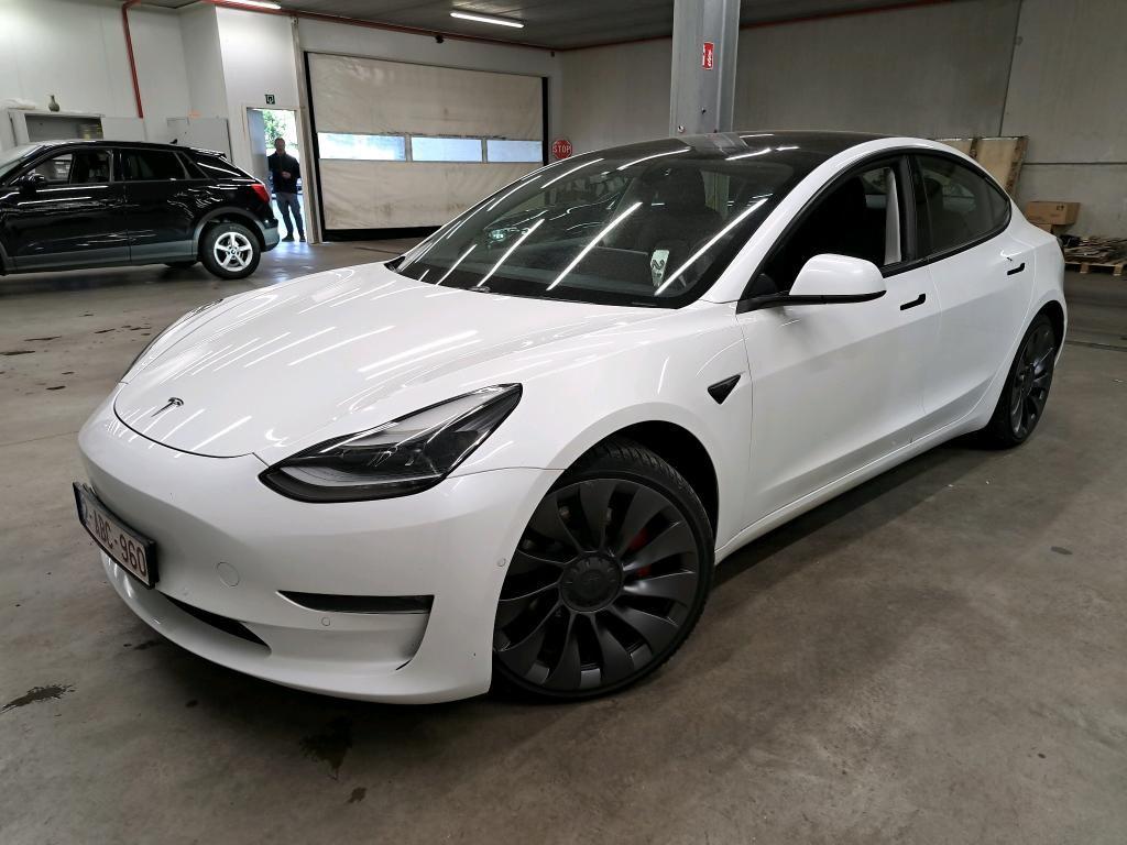 TESLA MODEL 3 Performance Dual Motor AWD 02/2021 143000KM, Autos, Tesla, Entreprise, Model 3, Régulateur de distance, Électrique