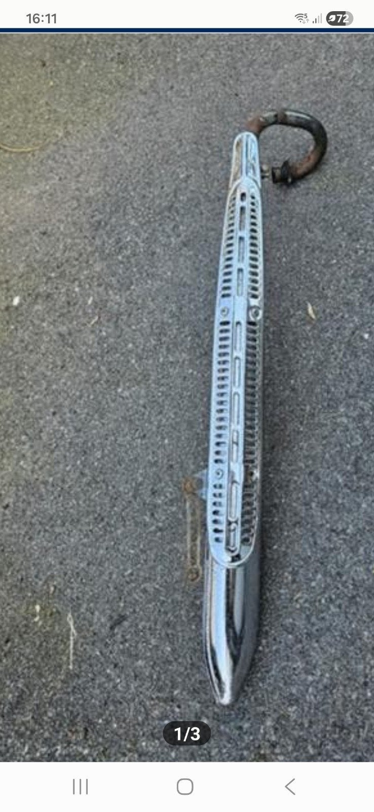 Honda SS 50 uitlaat, Motoren, Ophalen