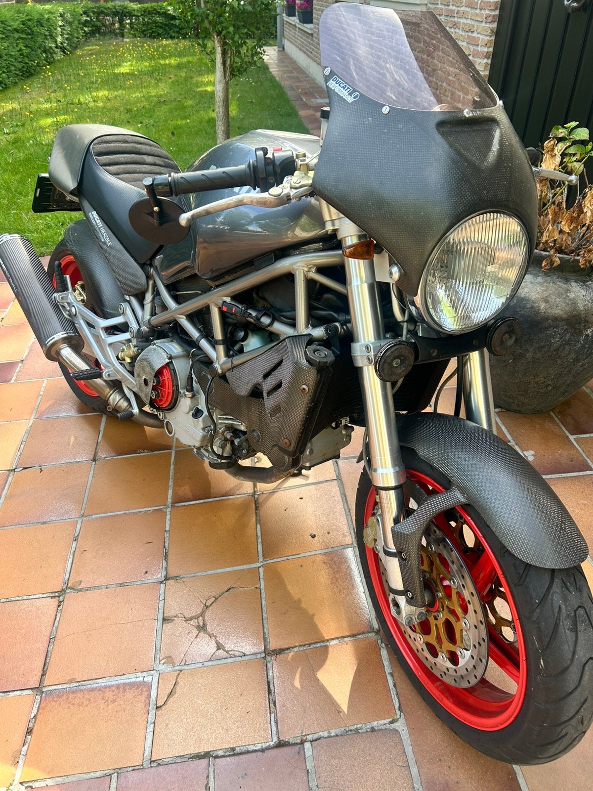 Ducati monster s4 senna (916) bj2002 35k km, Permis Moto A, Occasion, Plus de 35 kW, 2 cylindres