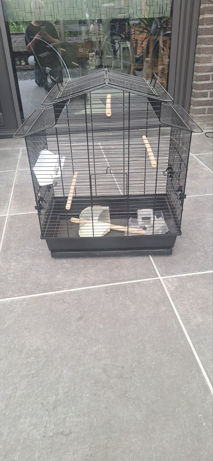 Vogel kooi, Dieren en Toebehoren, Ophalen, Gebruikt, Vogelkooi