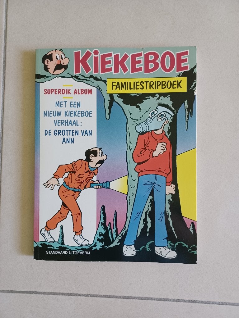 strips Kiekeboe, Boeken, Ophalen