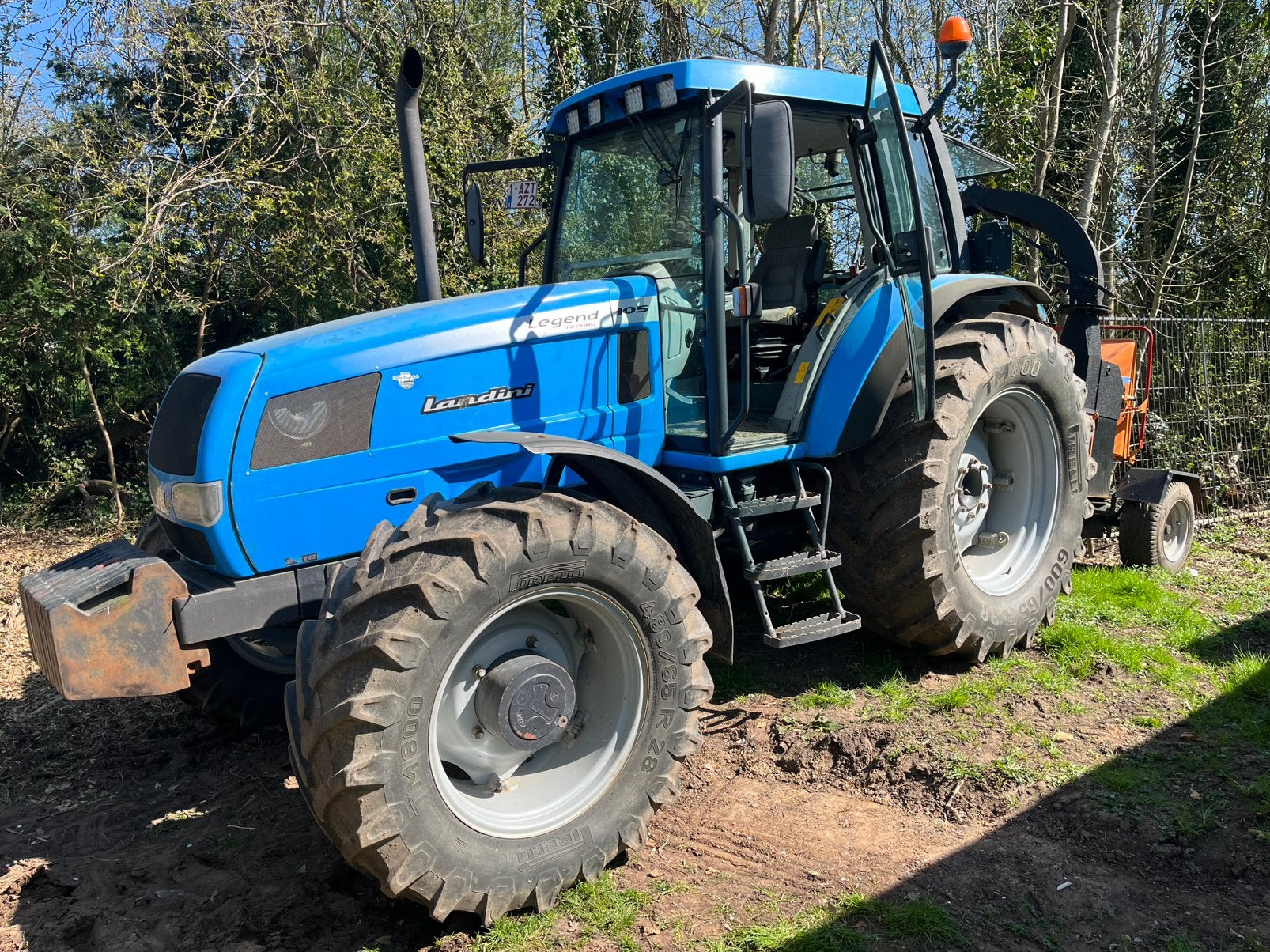 Landini legend 105, Articles professionnels, Enlèvement