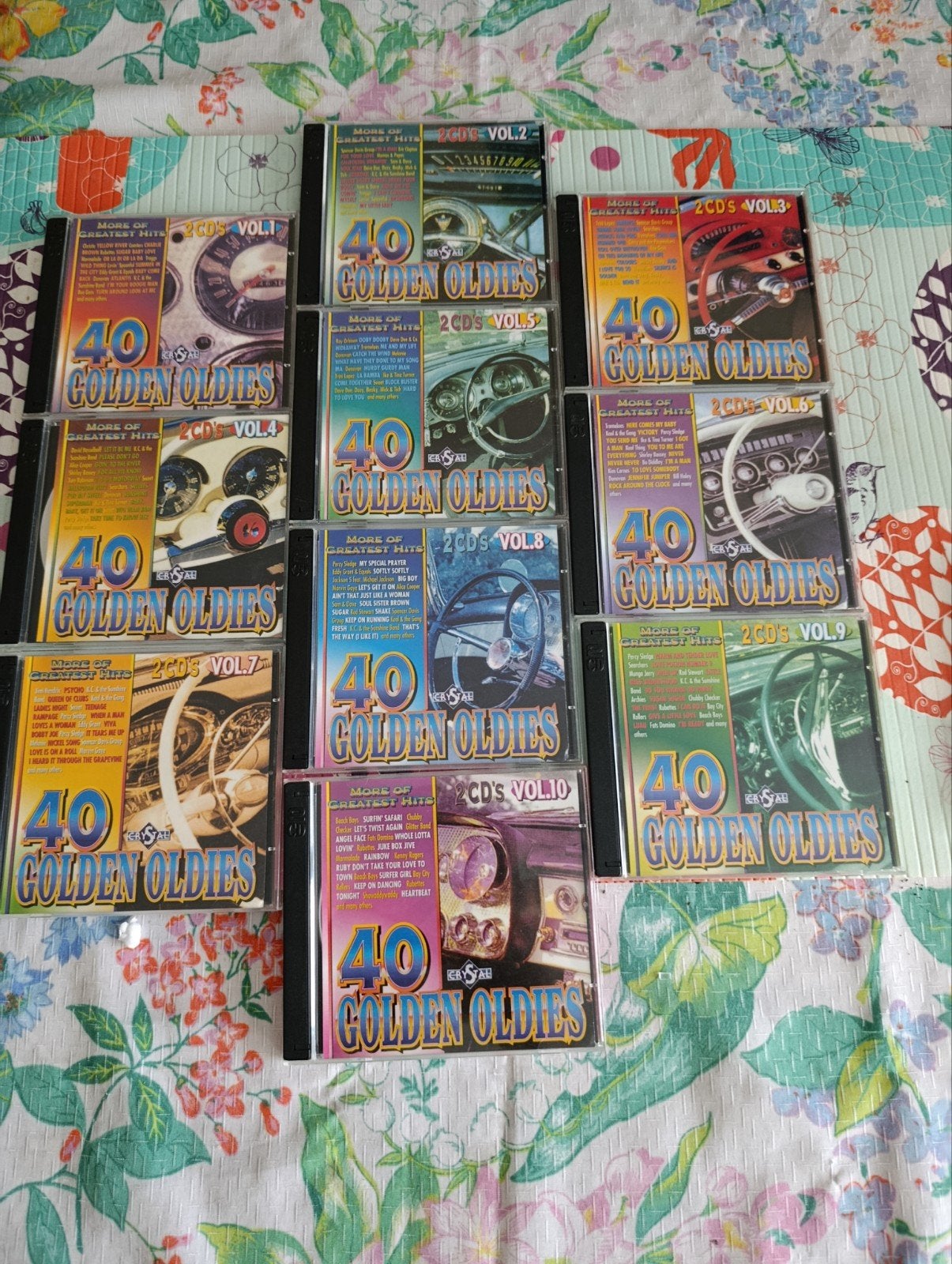 40 golden oldies collectie 10 volumes, Ophalen of Verzenden, Zo goed als nieuw, Pop, Verzamelalbum