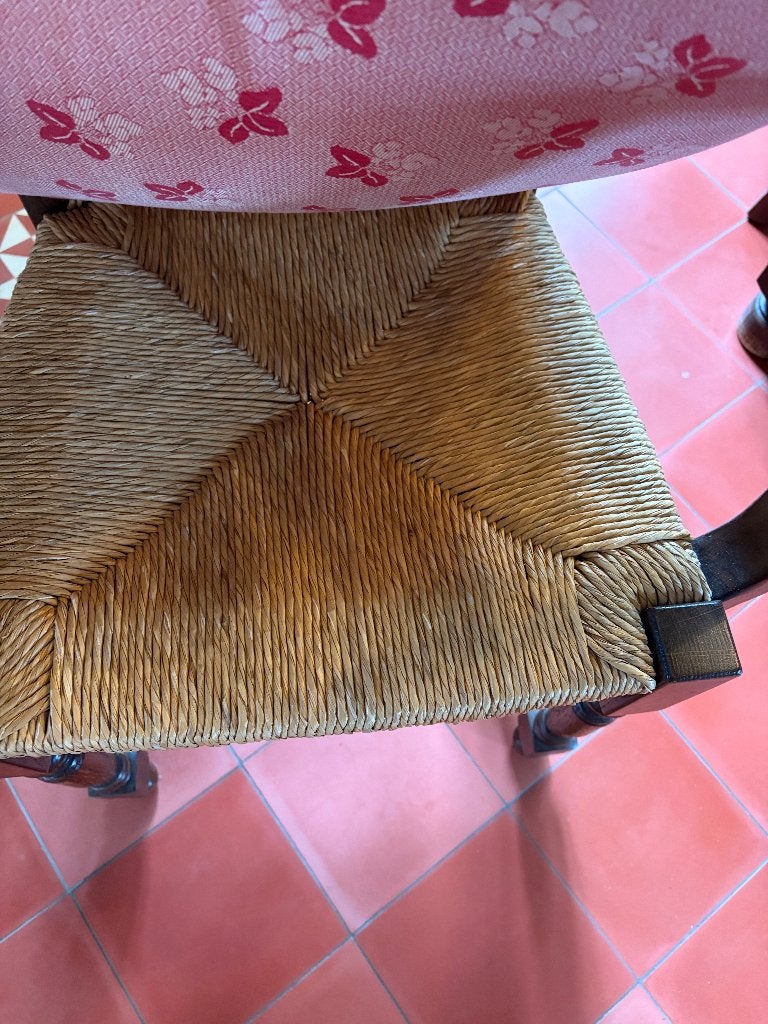Eiken eetplaats voor 6 personen, Ophalen, Gebruikt, Antiek, landelijk, 4 tot 6 stoelen