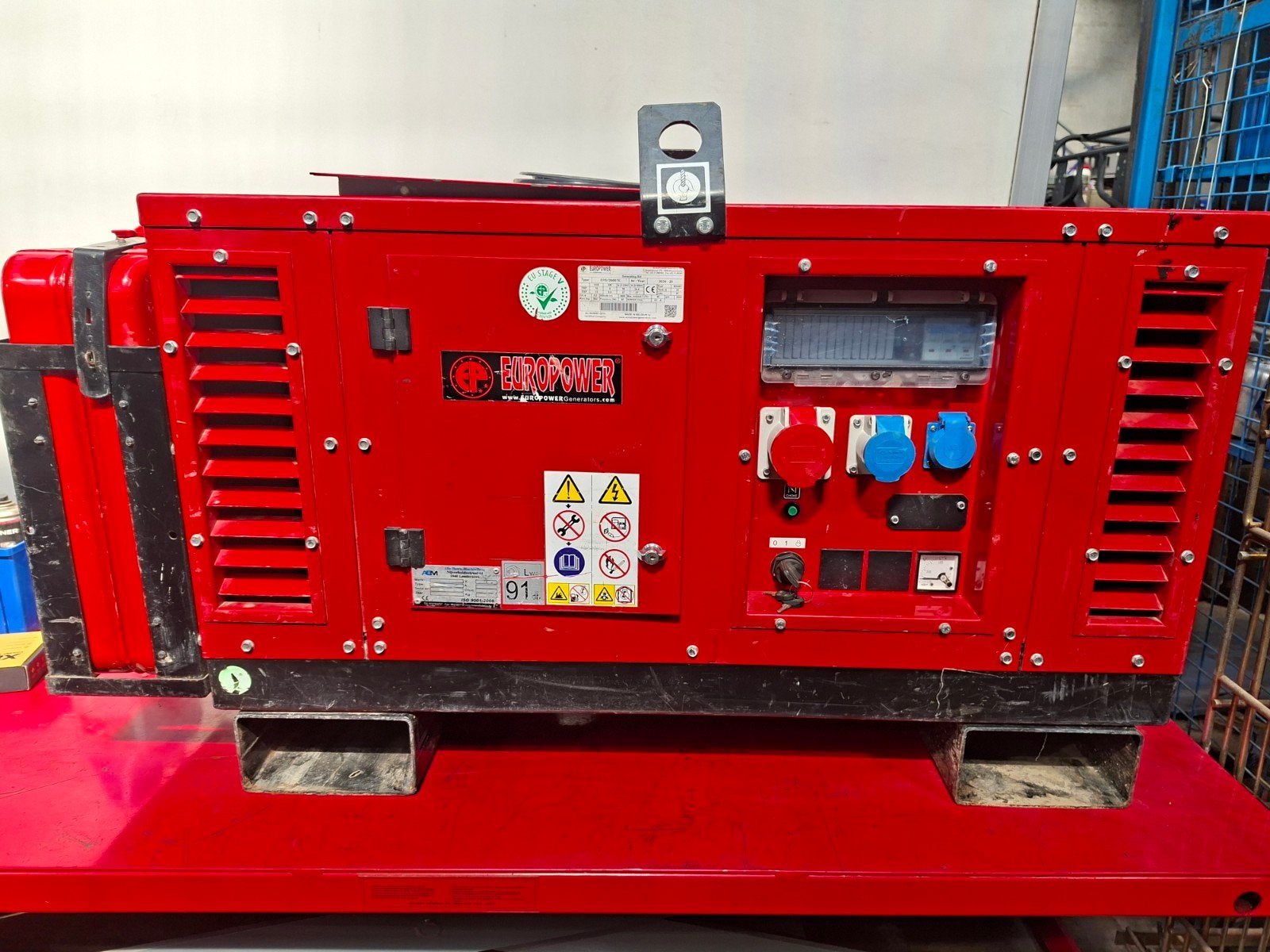Europower stroomgroup, Bricolage & Construction, Générateurs, Enlèvement, Essence