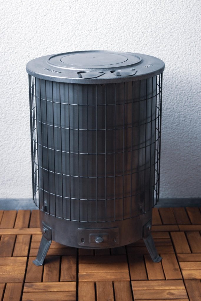 Déom Turbo PM3 Turbokachel / Werkplaatskachel / Allesbrander, Maison & Meubles, Poêles, Multi-brûleur, Enlèvement ou Envoi, Comme neuf