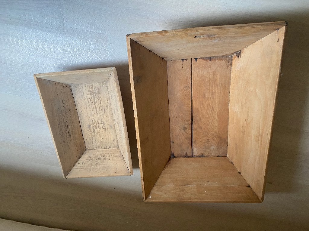 Pétrins anciens en bois, Maison & Meubles, Enlèvement, Utilisé, Bois