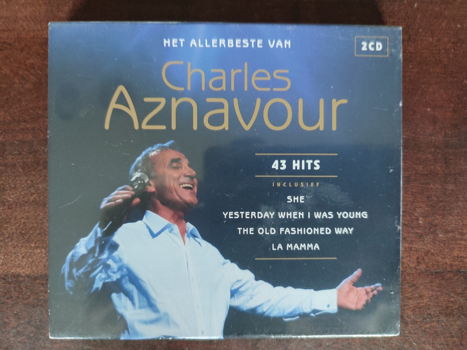 2-CD: CHARLES AZNAVOUR - HET ALLERBESTE VAN CHARLES AZNAVOUR, Ophalen of Verzenden, Nieuw in verpakking