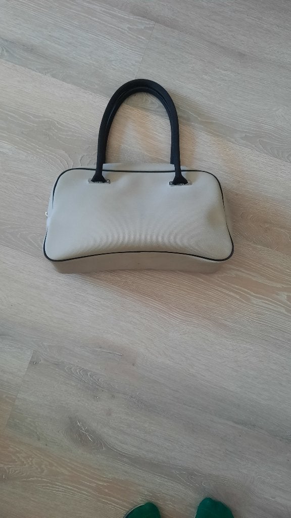 Handtas Lacoste, origineel, grijs, goede staat, Ophalen of Verzenden, Gebruikt, Grijs, Handtas
