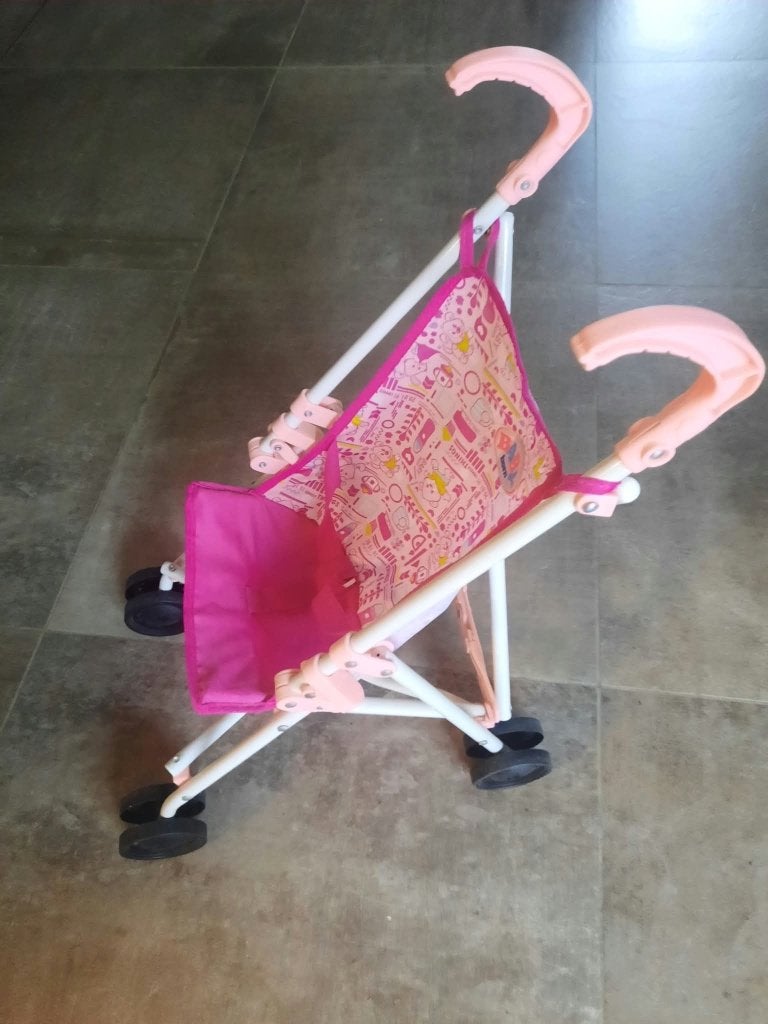 Speelgoedbuggy, Kinderen en Baby's, Ophalen, Zo goed als nieuw, Babypop