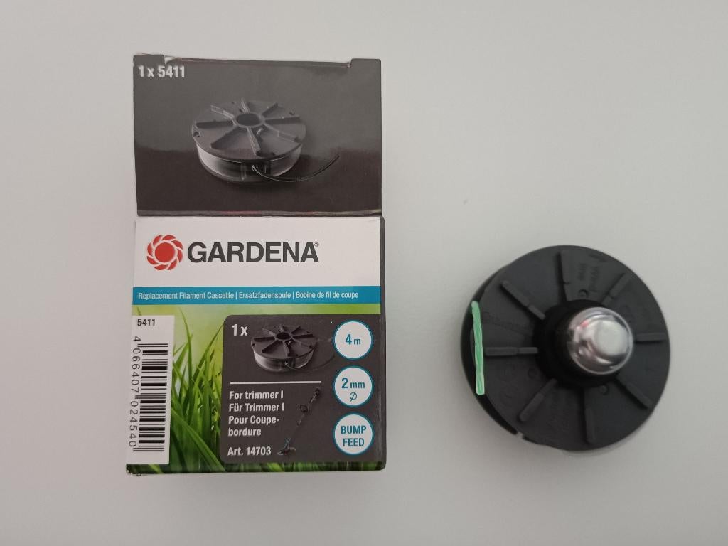 Gardena 6X Cassette de fil 2mm PowerTrim 30/18V P4A, Jardin & Terrasse, Coupe-bordures, Enlèvement ou Envoi, Neuf, Gardena