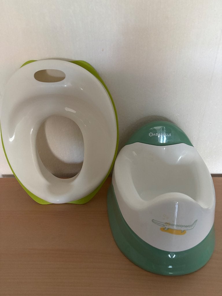 Pot pour enfant (amovible) et siège de toilette pour enfant, Enlèvement, Comme neuf, Autres types, Autres marques
