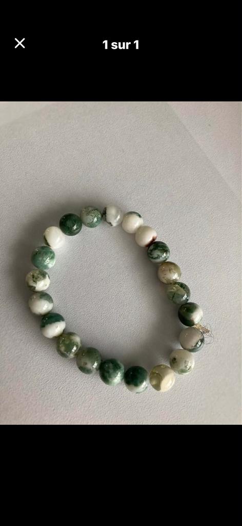 Bracelet en agathe arbre, Enlèvement, Utilisé