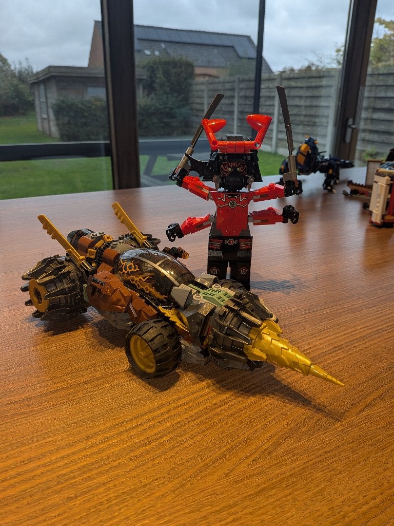 Lego lot ninjago, Kinderen en Baby's, Ophalen, Lego, Zo goed als nieuw, Inclusief instructies