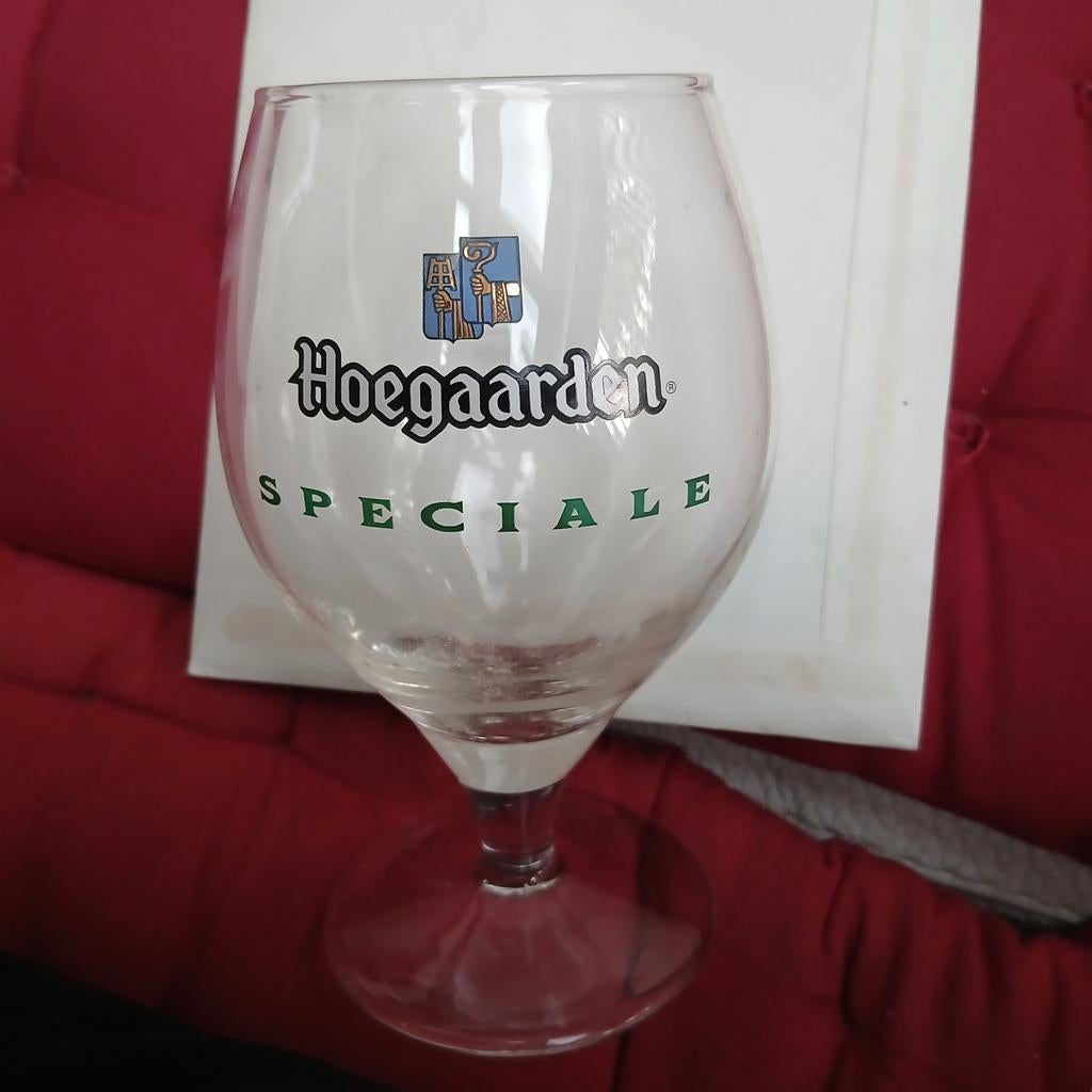 Hoegaarden Speciale bierglas, Verzamelen, Biermerken, Ophalen of Verzenden
