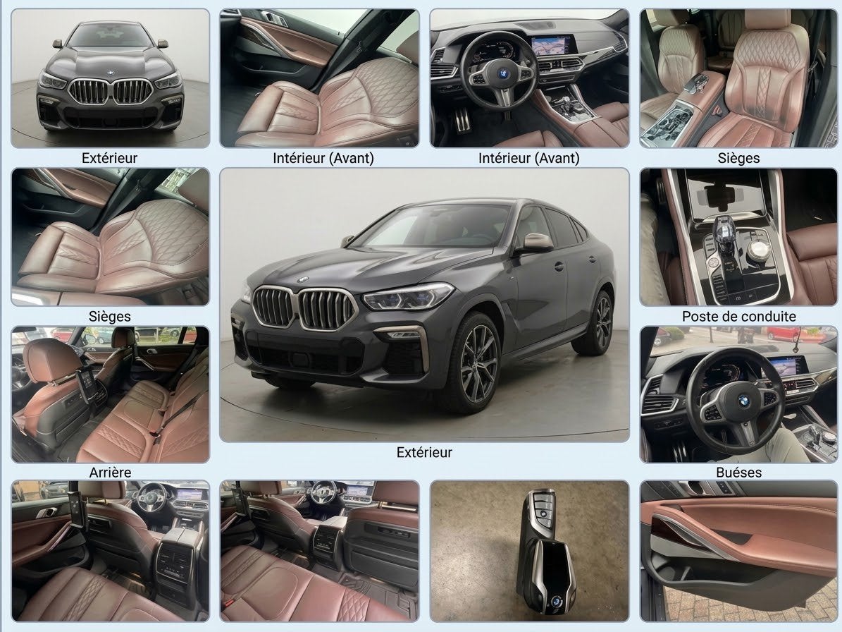 BMW X6 M50d G06 — CONFIGURATION EXCEPTIONNELLE, Autos, Cuir, Achat, Toit panoramique, X6