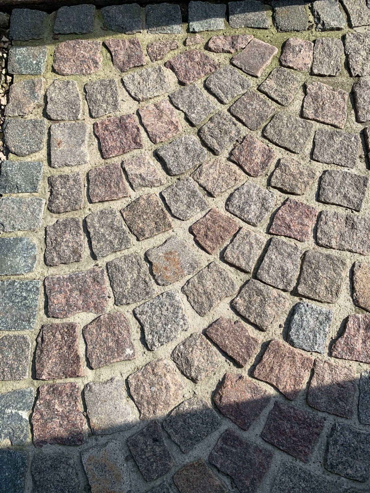 Partij Porfier Kasseien / Mozaïekstenen (ca. 150 stuks), Tuin en Terras, Ophalen, Zo goed als nieuw, Natuursteen