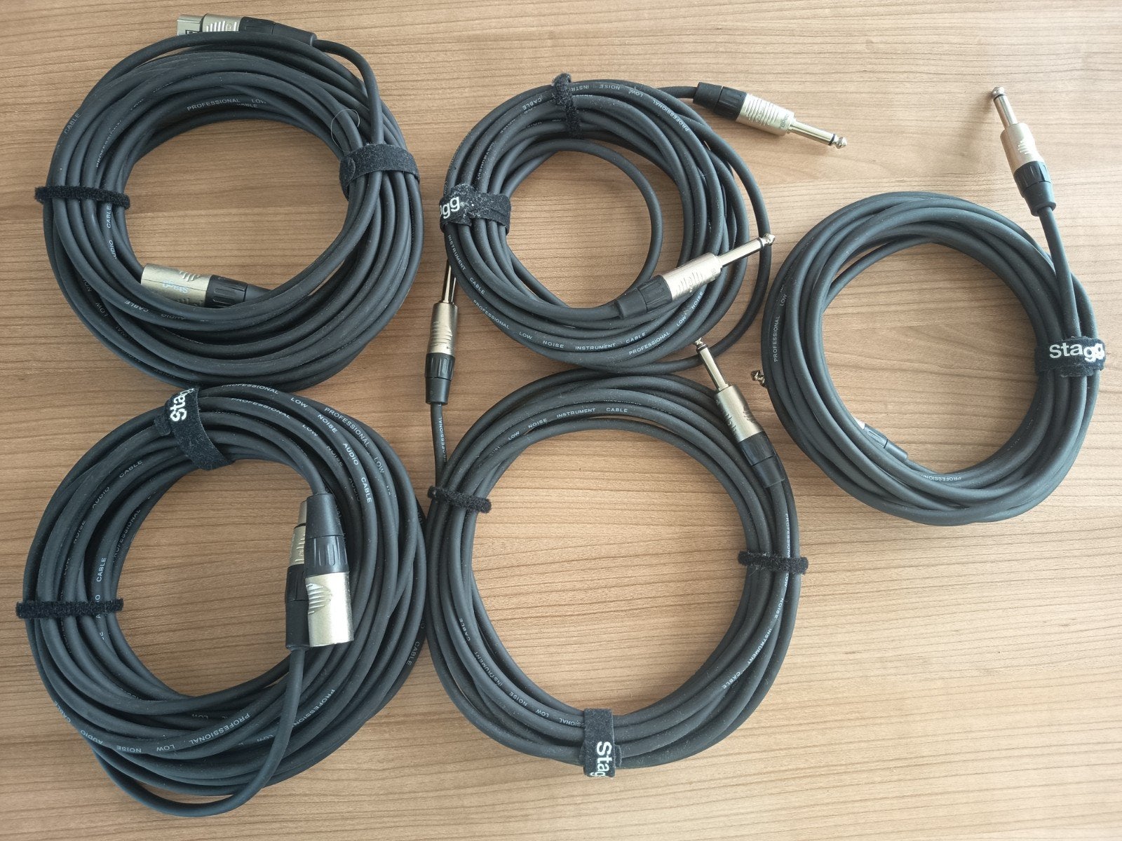 Stagg audiokabel RCA (3x man / 2x vrouw) – voor piano, hifi, Ophalen of Verzenden