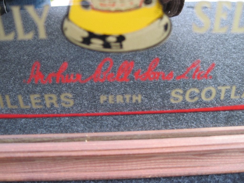 Miroir publicitaire Bells Old Scotch Whisky., Collections, Enlèvement ou Envoi