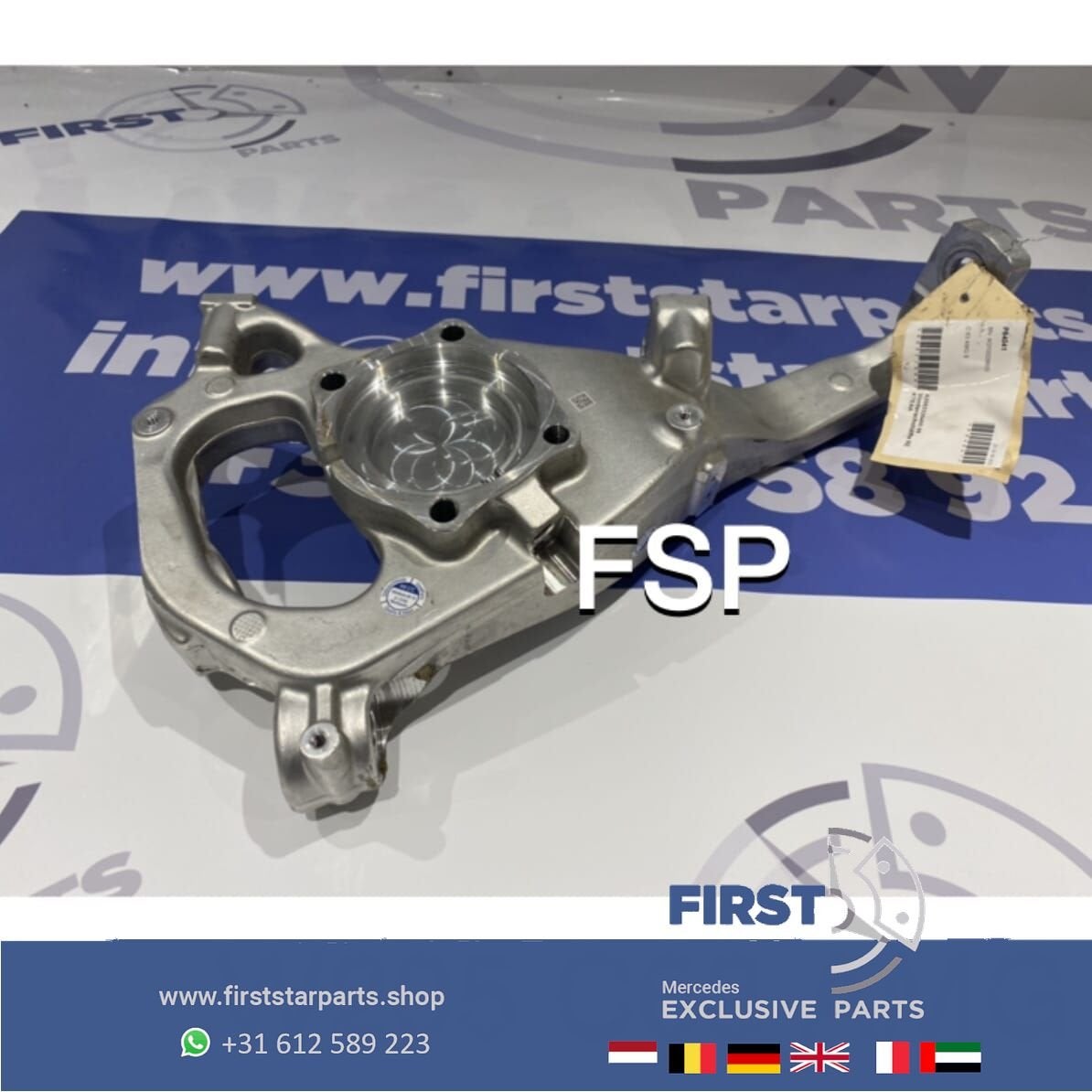 W205 C63S AMG WIELOPHANGING FUSEE Mercedes C Klasse 63 AMG L, Utilisé, -, -, Enlèvement ou Envoi