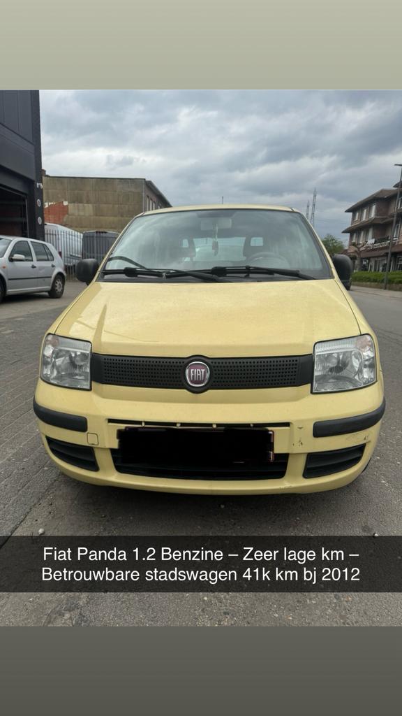 Fiat Panda 1.2 Benzine – Zeer lage km, Autos, Entreprise, Achat