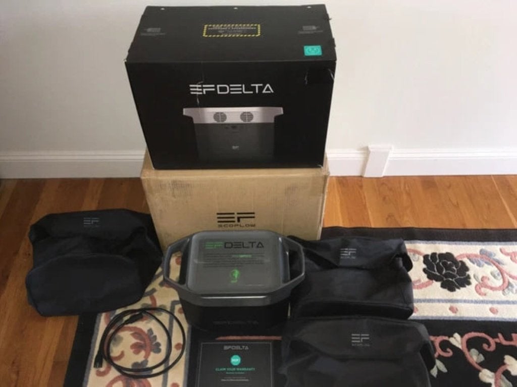 EcoFlow DELTA 3 + EcoFlow Powerstream, Verzenden, Zo goed als nieuw