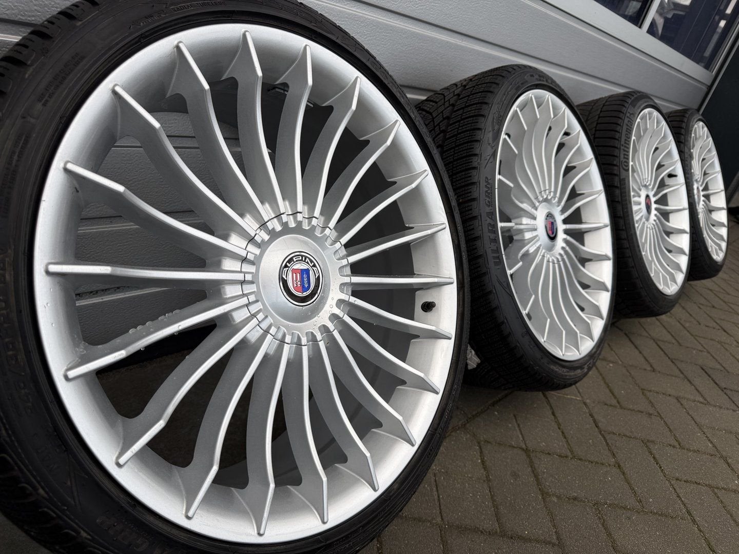 20 inch BMW 5 6 serie G31 G30 G26 G38 Alpina velgen banden, 245 mm, -, -, Banden en Velgen