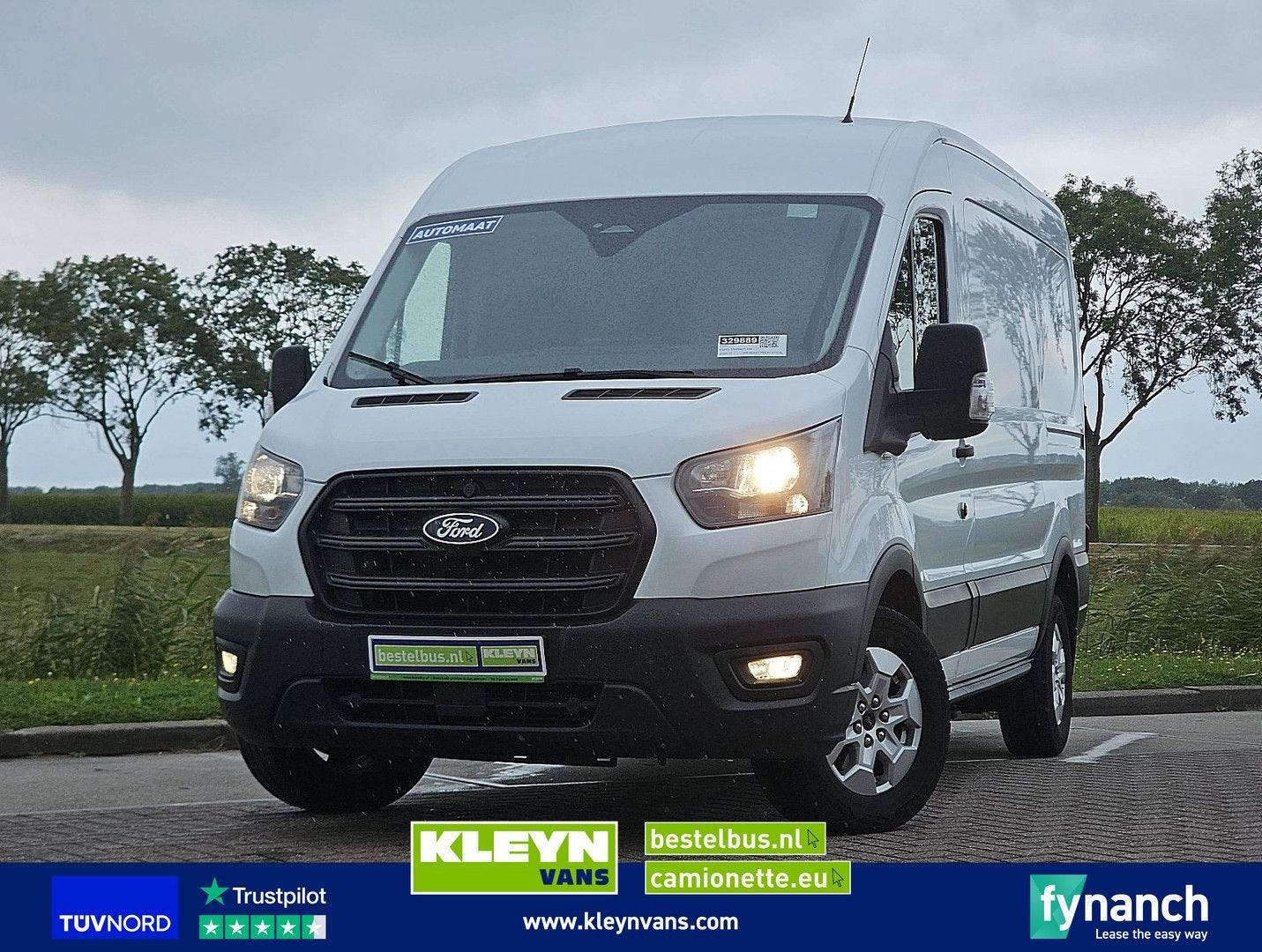 Ford TRANSIT 350 ac automaat EURO6, Autos, Camionnettes & Utilitaires, Achat, Entreprise, Cruise Control, Diesel