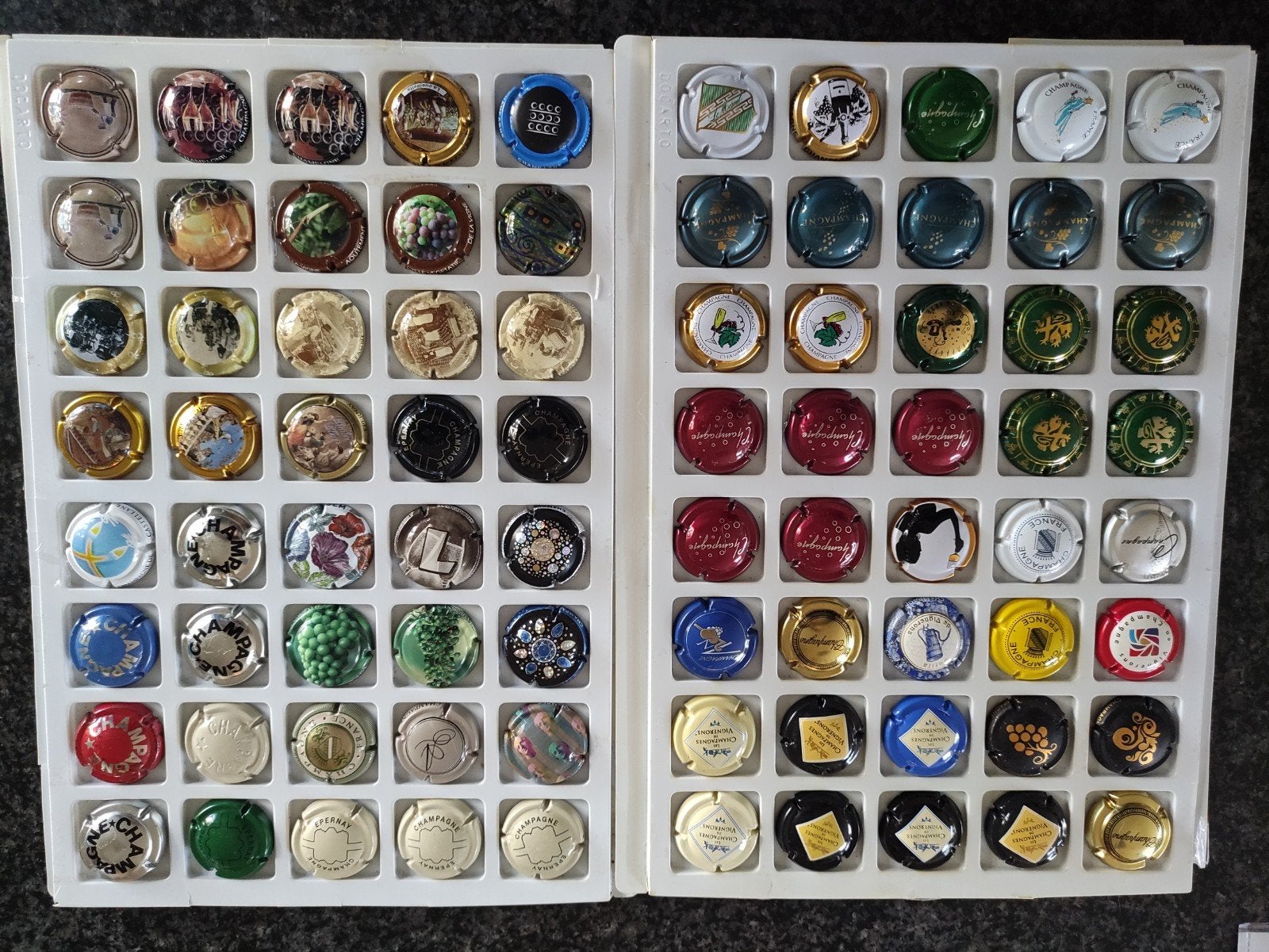 HOOGSTE ONLINE BOD KRIJGT : 80 CHAMPAGNE CAPSULES, Verzamelen, Ophalen of Verzenden