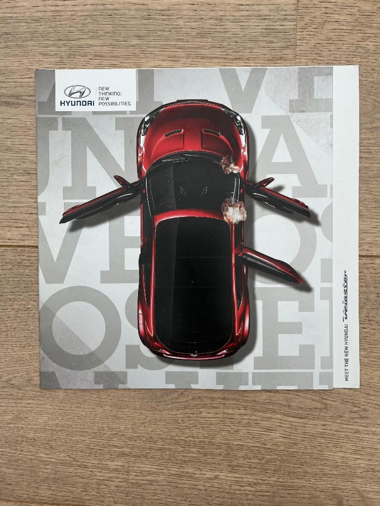HYUNDAI VELOSTER FOLDER, Ophalen of Verzenden