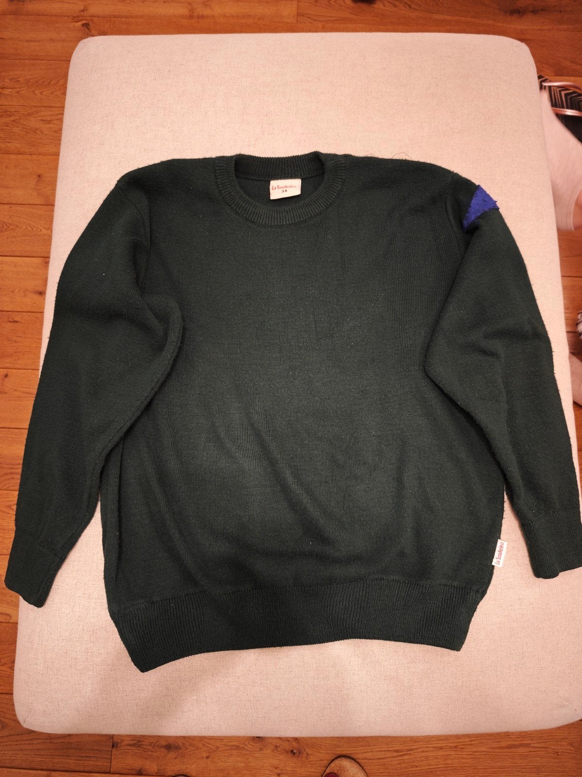 Pull louveteaux vert Scouts taille 34, Enlèvement, Vert