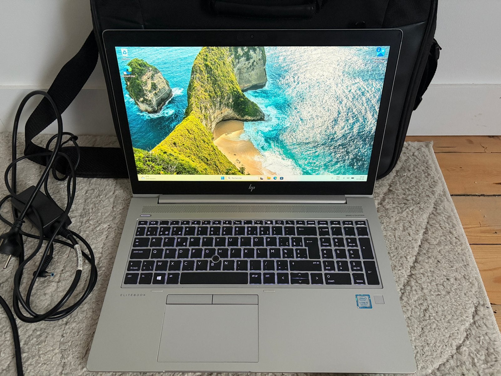 HP EliteBook 850 G6 – i5 – 16 Go – SSD NVMe 256 Go + Dock, Computers en Software, Ophalen, 15 inch, Minder dan 2 Ghz, Refurbished