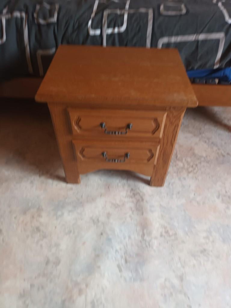Eenpersoons slaapkamer, Ophalen, Eenpersoons, Bruin, Hout