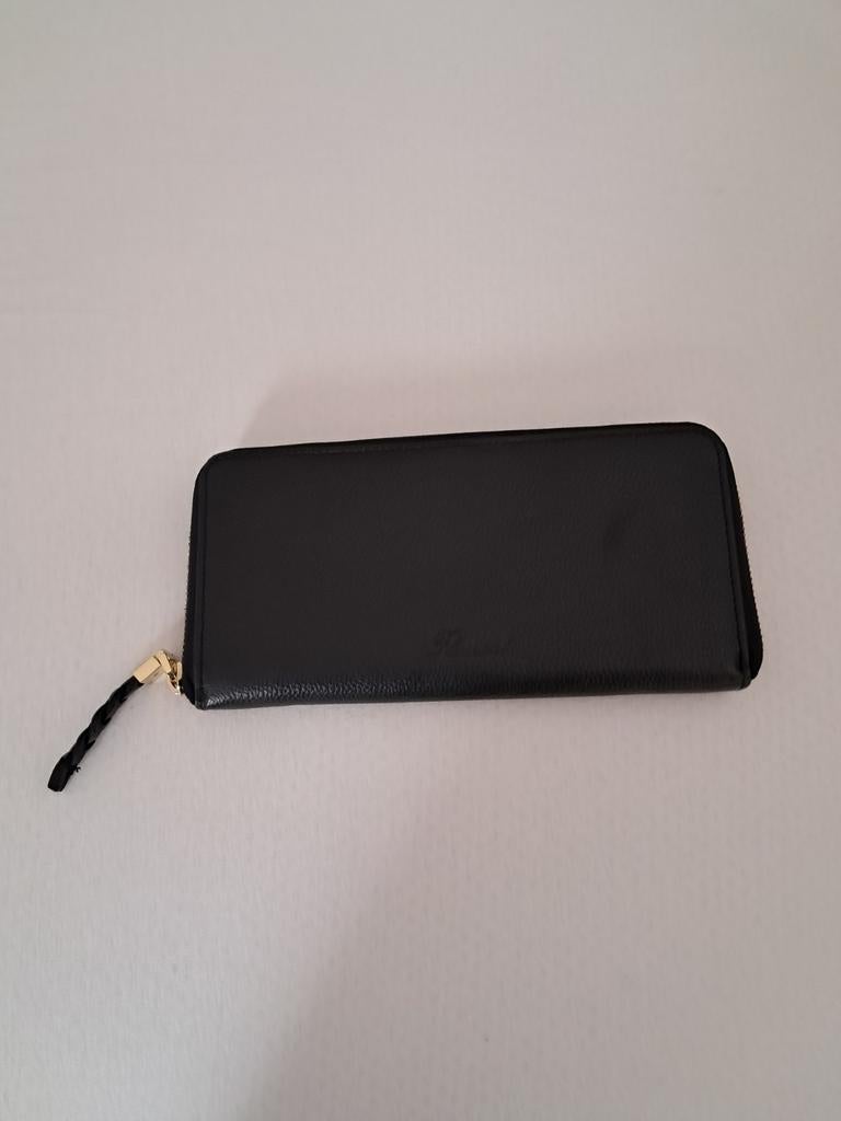 Portefeuille noir pour femme, Autres marques, Cuir, Enlèvement ou Envoi, Utilisé