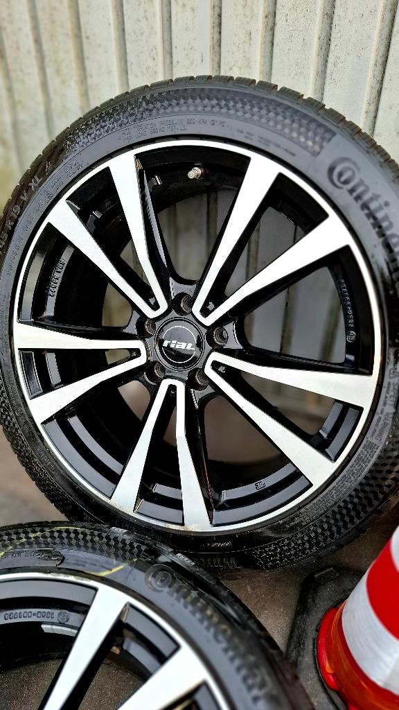 RIAL VELGEN 245/45/R19 NEW BANDEN5X112, Velg(en), Winterbanden, Personenwagen, Ophalen