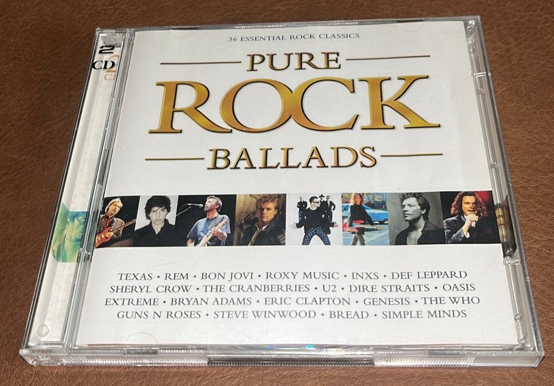 Pure Rock Ballads - 36 Essential Rock Classics - 2CD - UK, Ophalen of Verzenden, Gebruikt