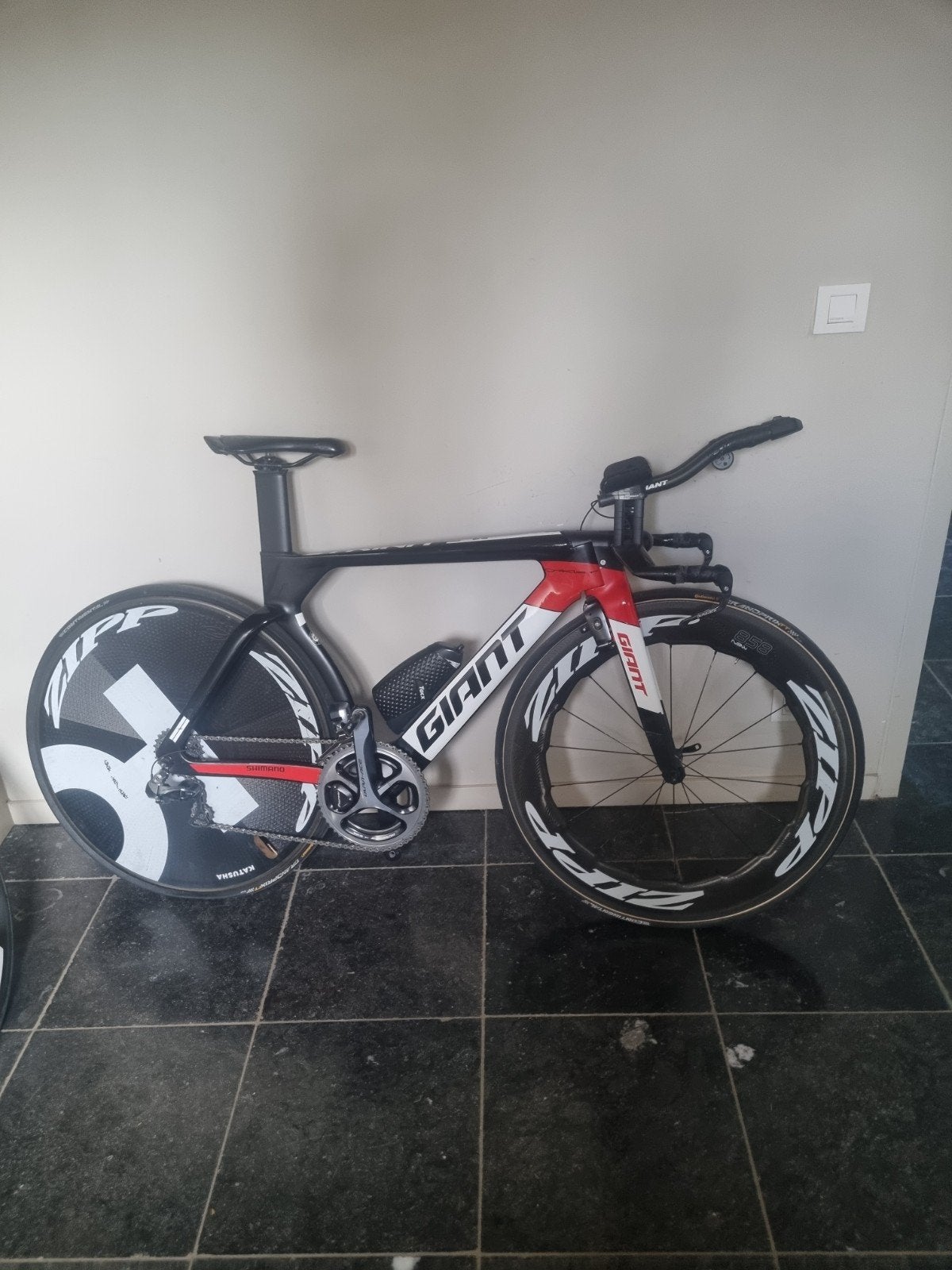 tijdritfiets giant trinity, Ophalen, Giant