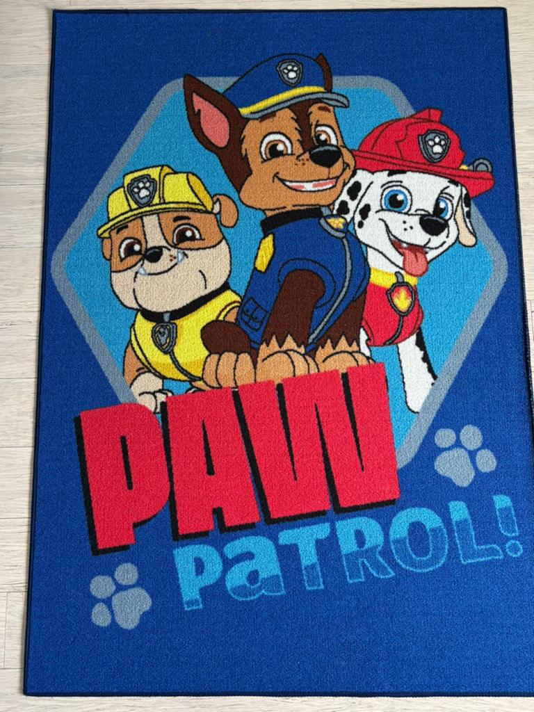 Tapis PawPatrol 94 x 134 cm - comme neuf, Maison & Meubles, Ameublement | Tapis & Moquettes, Enlèvement, Comme neuf