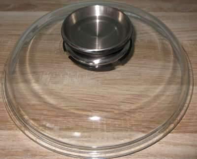 pyrex deksel voor potten en pannen, Ophalen, Zo goed als nieuw, Glas, Koekenpan of Braadpan