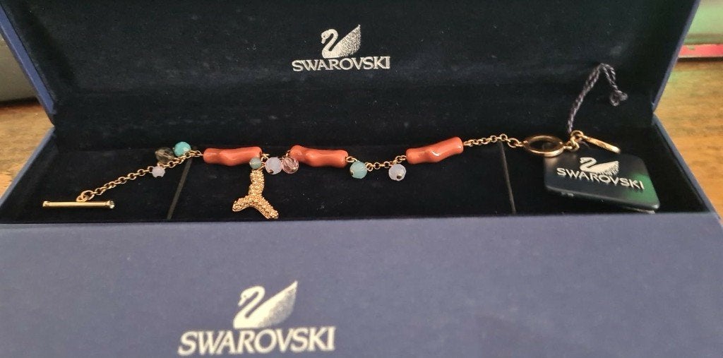 Swarovski armband, Overige materialen, Verzenden, Nieuw, Met bedels of kralen