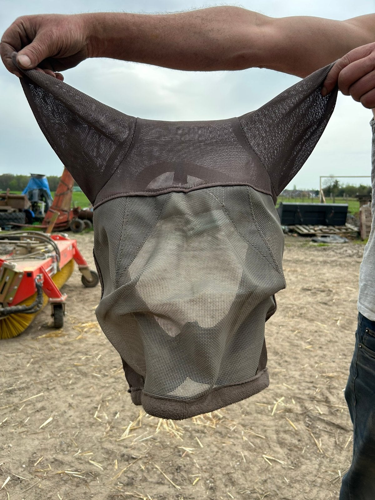 Vliegenmasker paard, Dieren en Toebehoren, Paarden en Pony's | Overige Paardenspullen, Ophalen of Verzenden, Gebruikt, Veelzijdigheid