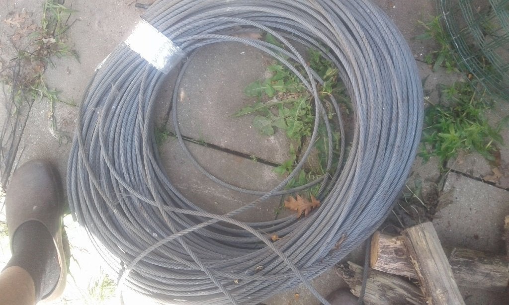 Stalen kabel, Ophalen, Zo goed als nieuw