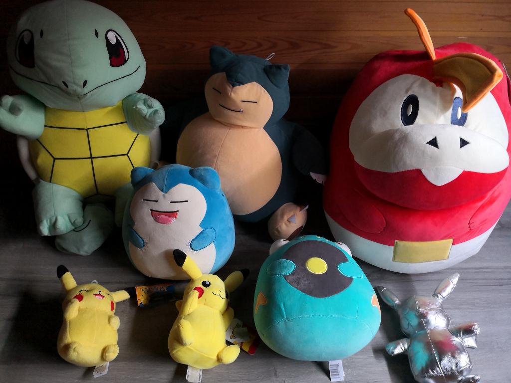 Diverse Pokemon knuffels uit te kiezen, Enlèvement