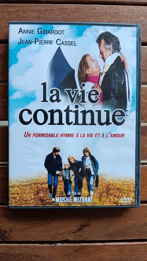 )))  La Vie Continue  //  A. Girardot / J-P. Cassel  (((, Alle leeftijden, Ophalen of Verzenden, Zo goed als nieuw