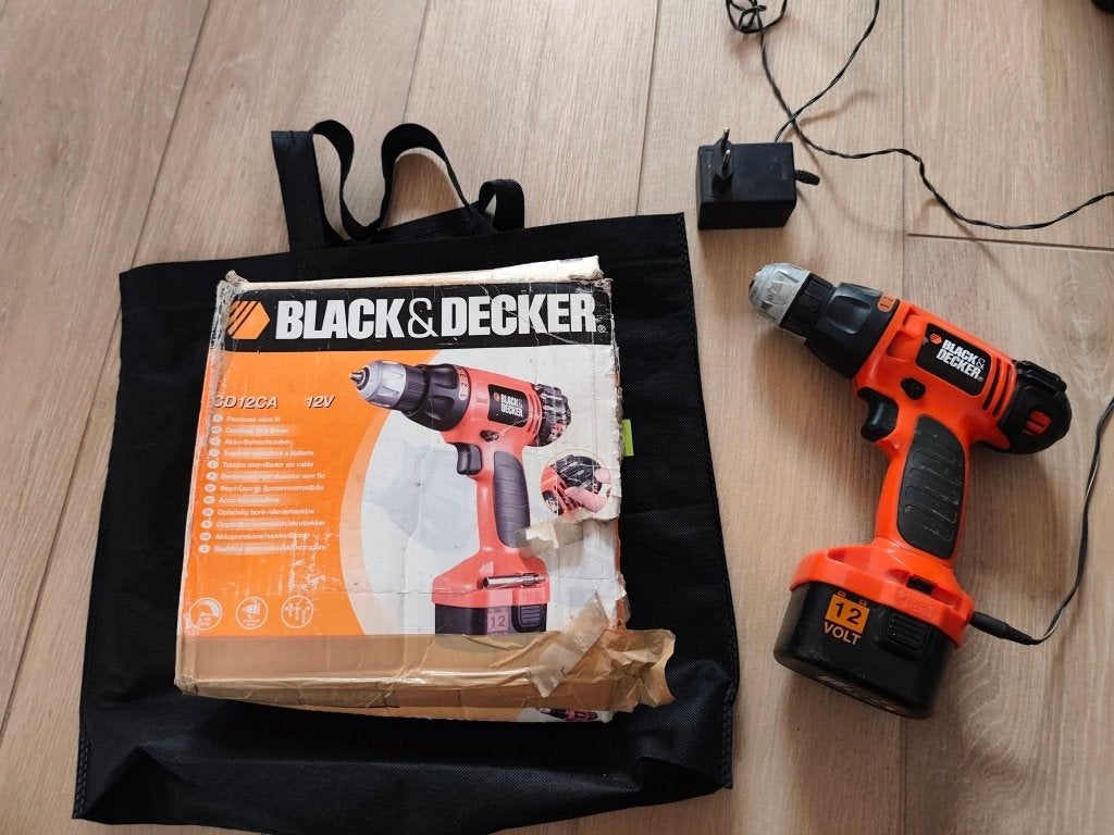 Visseuse Perceuse sans fil Black&Decker, Enlèvement, Utilisé, Perceuse, Vitesse variable