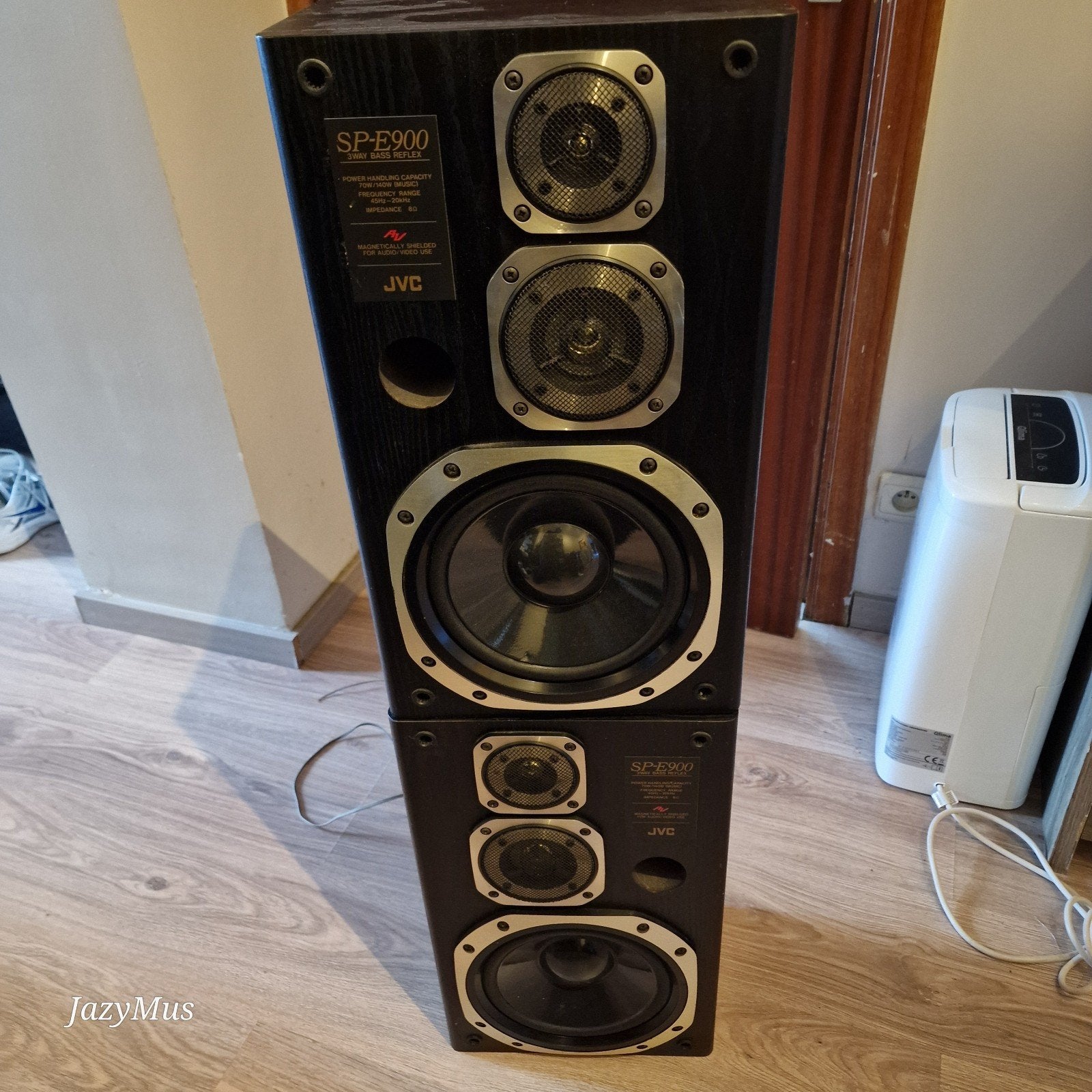JVC SP-E900, TV, Hi-fi & Vidéo, Enlèvement, Comme neuf, Enceintes stéréo, JVC