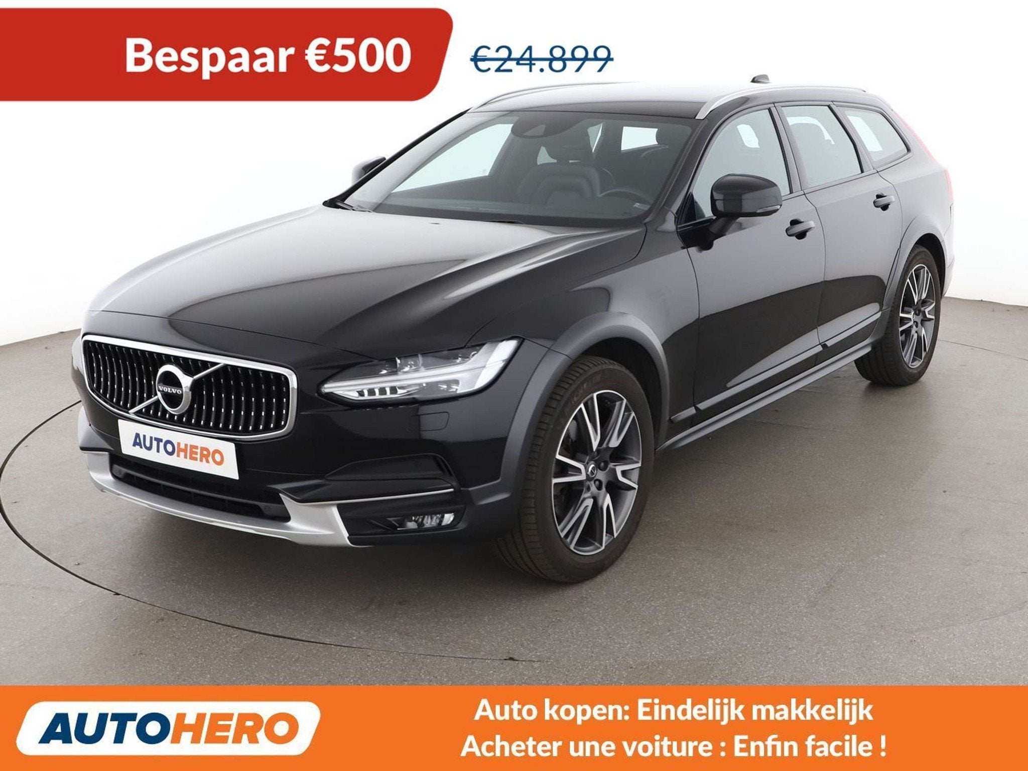 Volvo V90 Cross Country 2.0 D4 Pro AWD (automatique), Autos, Cuir, Ordinateur de bord, Achat, V90